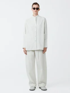 Sale Studio Nicholson Acuna Cotton Pant Ice