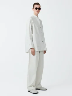 Sale Studio Nicholson Acuna Cotton Pant Ice