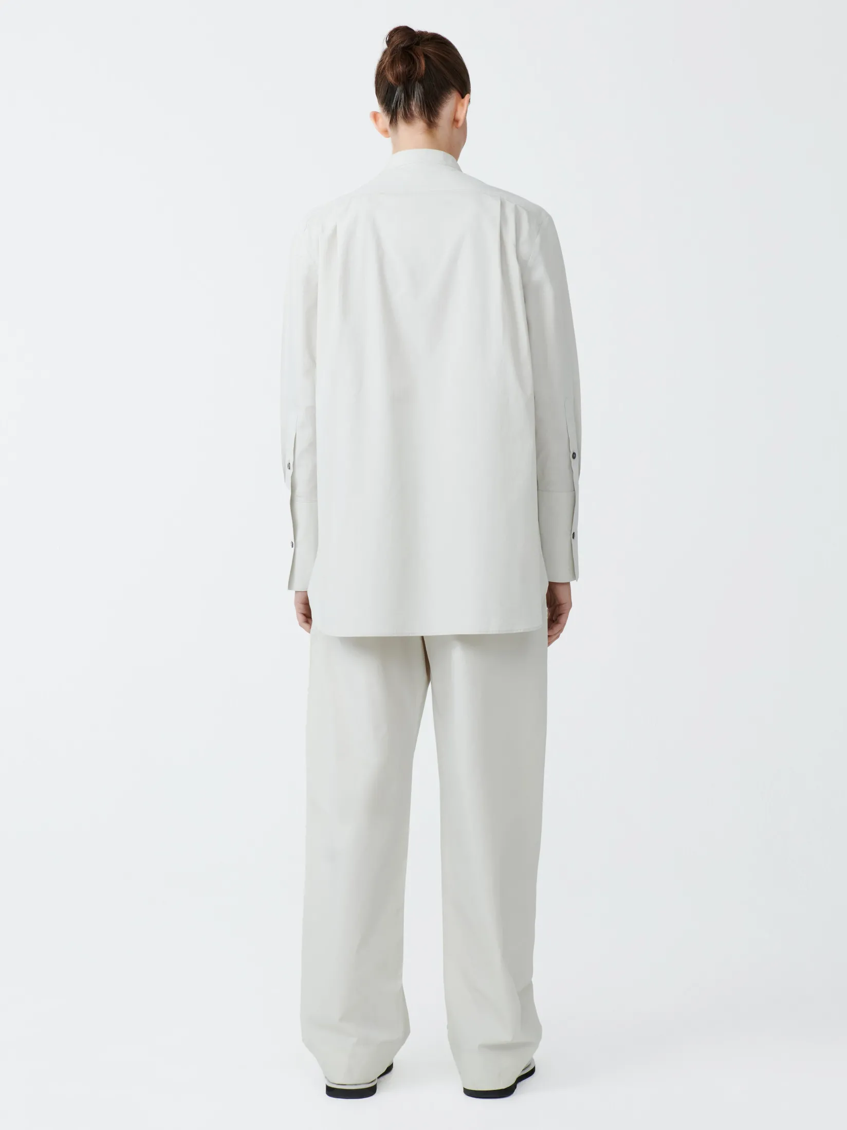 Sale Studio Nicholson Acuna Cotton Pant Ice