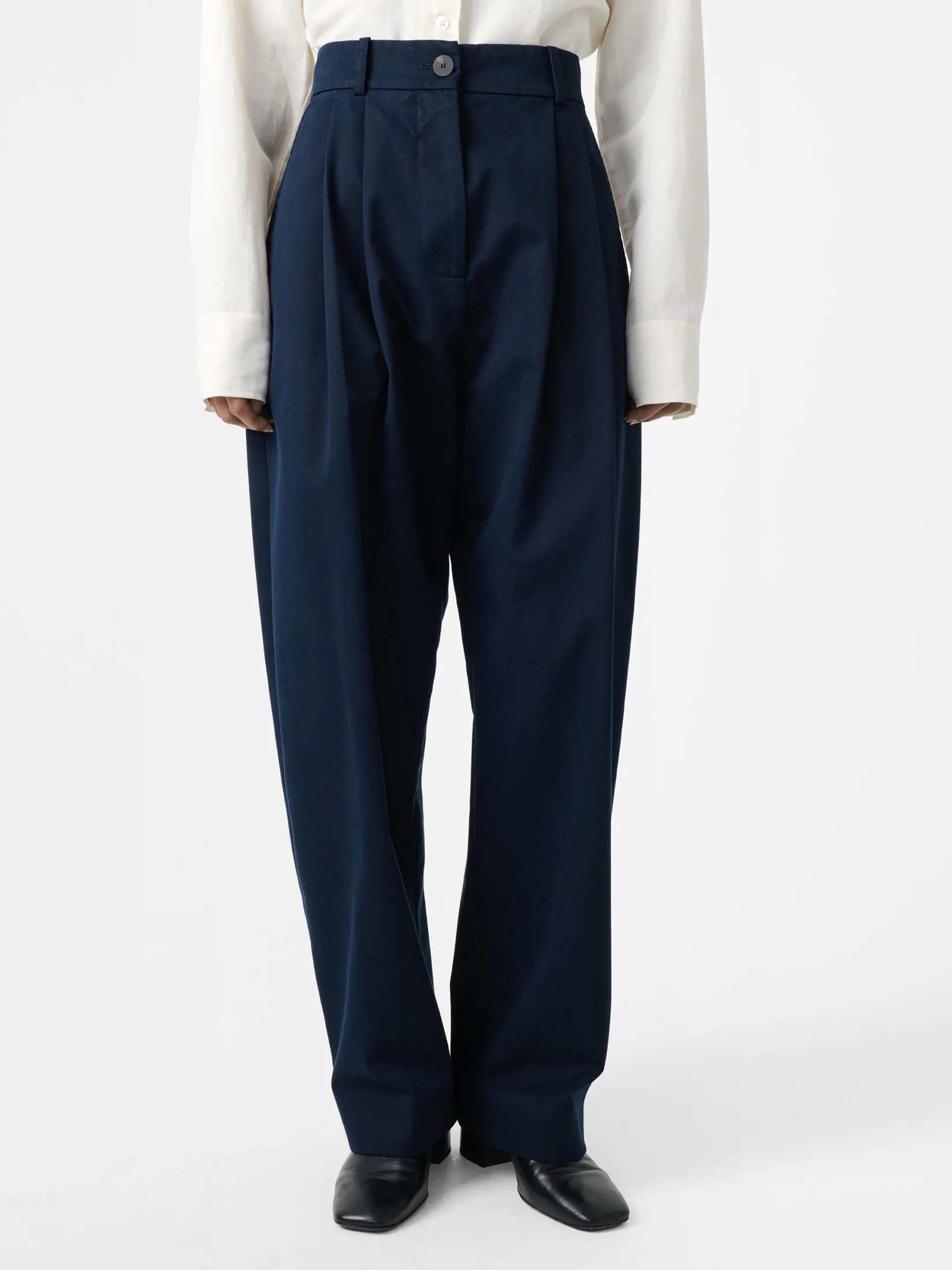 New Studio Nicholson Acuna Pant Darkest Navy