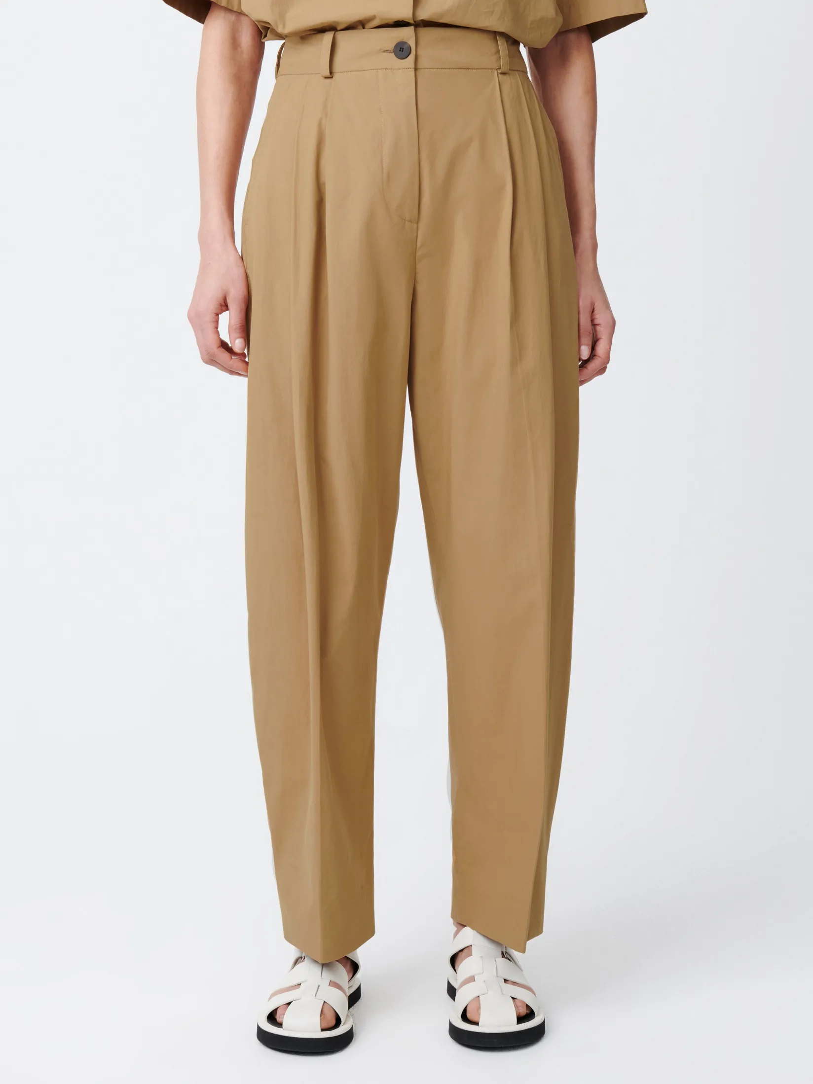 Outlet Studio Nicholson Acuna Powder Cotton Pant Sand