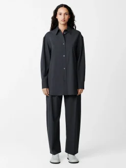 Best Studio Nicholson Acuna Tropical Wool Pant Seal Blue