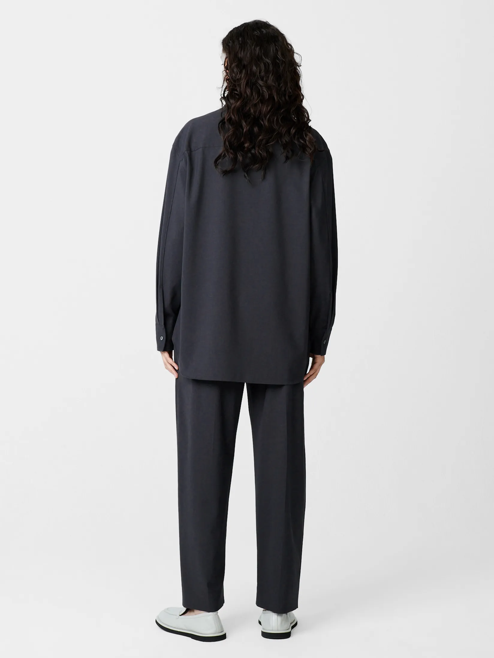 Best Studio Nicholson Acuna Tropical Wool Pant Seal Blue