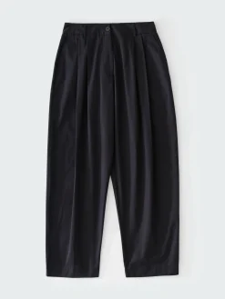 Online Studio Nicholson Acuna Workwear Cotton Pant Darkest Navy
