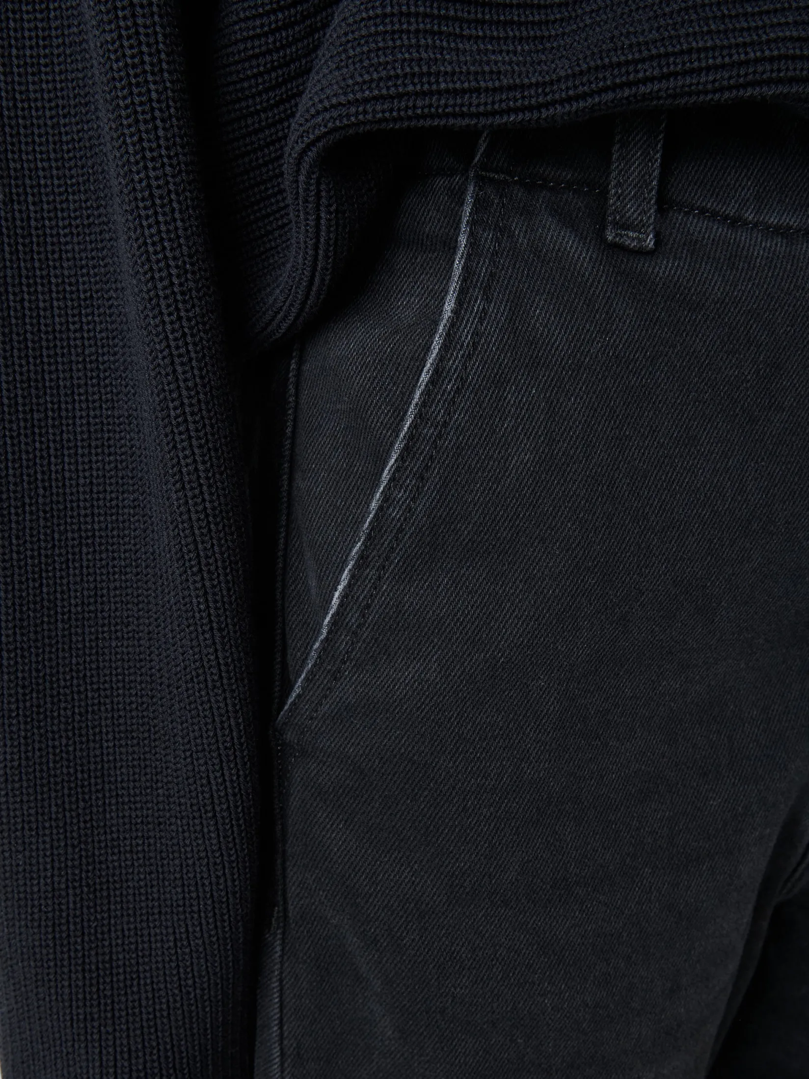 Outlet Studio Nicholson Akerman Denim Pant Washed Black