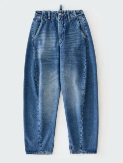 Online Studio Nicholson Akerman Denim Pant Worn Wash Indigo