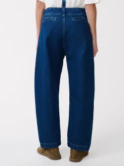 Clearance Studio Nicholson Akerman Washed Denim Pant Indigo