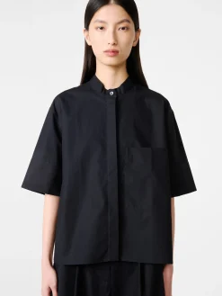 New Studio Nicholson Annick Shirt Darkest Navy