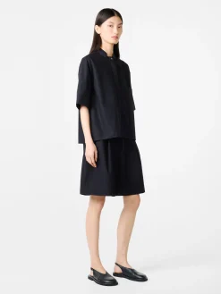 New Studio Nicholson Annick Shirt Darkest Navy