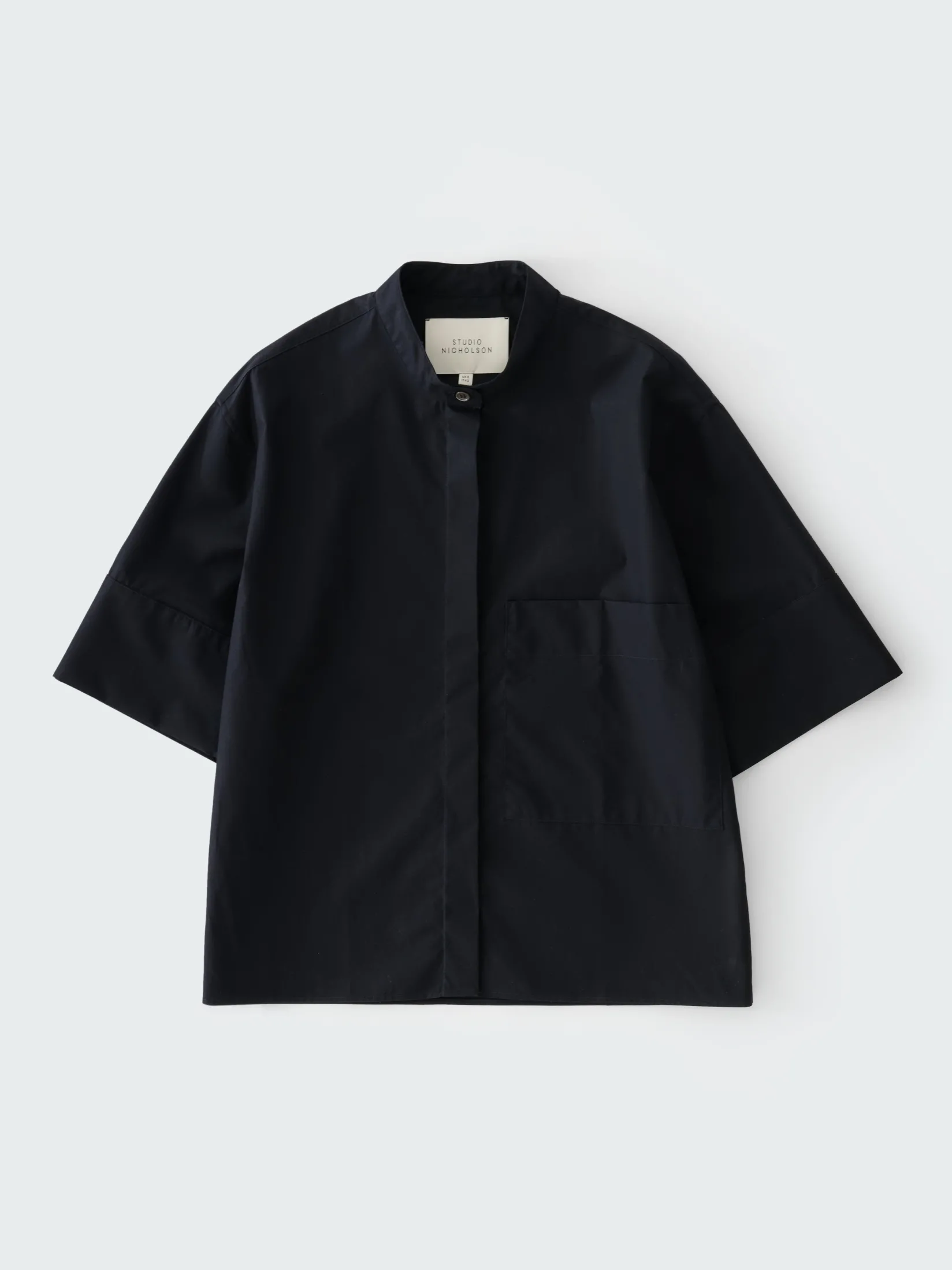 New Studio Nicholson Annick Shirt Darkest Navy