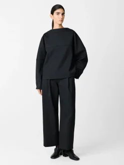 Sale Studio Nicholson Ansell Viscose Pant Black