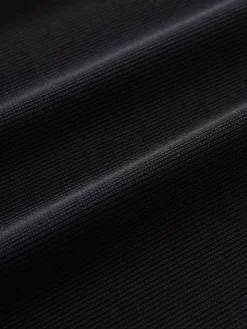 New Studio Nicholson Banner Jersey Dress Darkest Navy