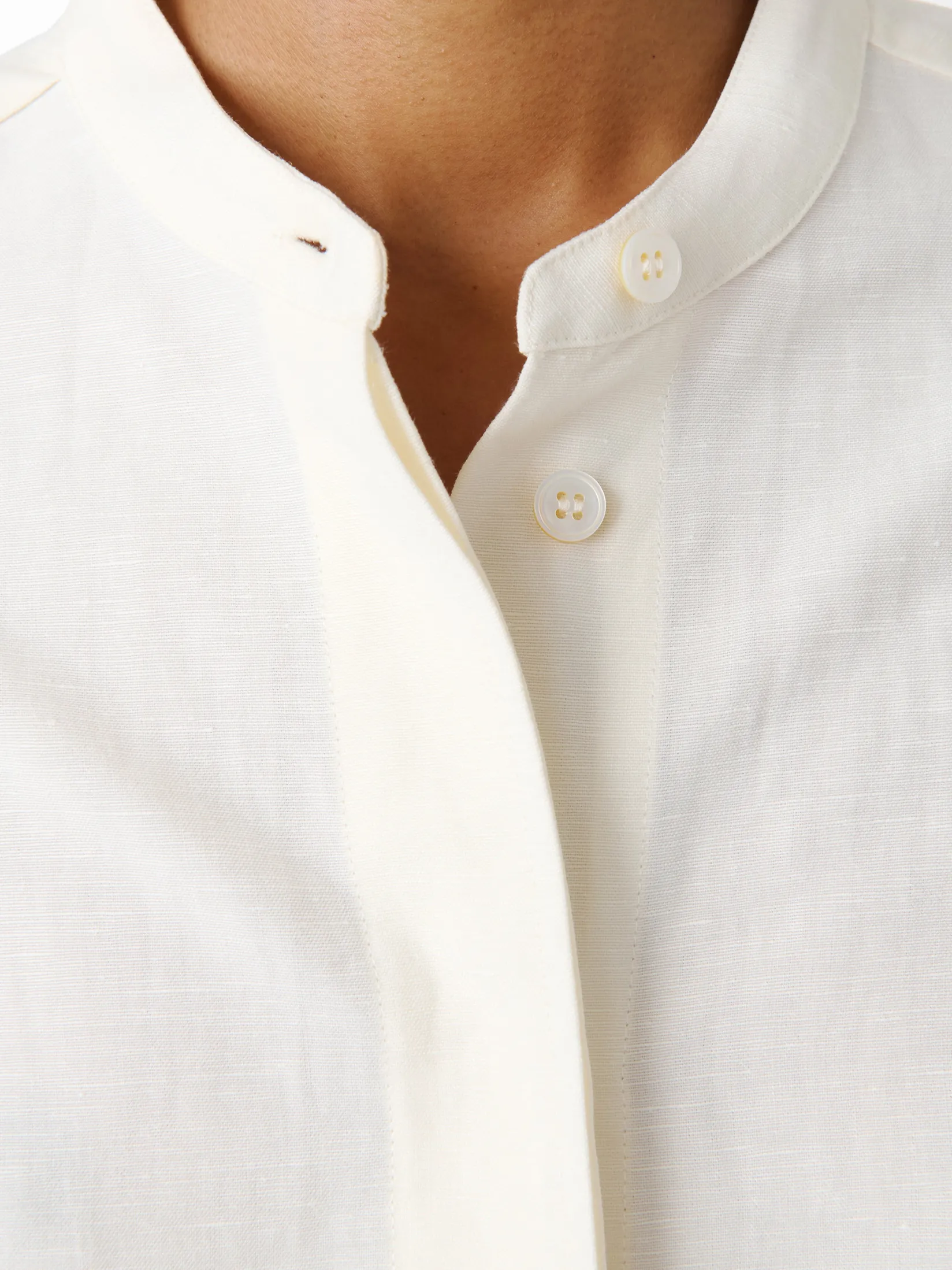Discount Studio Nicholson Beam Shirt Parchment