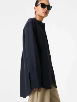 Discount Studio Nicholson Beam Shirt Darkest Navy