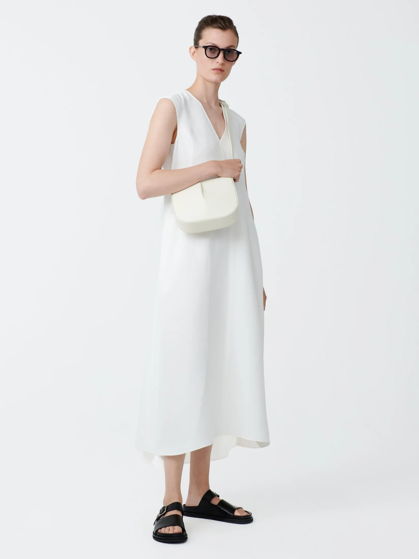 Hot Studio Nicholson Beck Dress Parchment