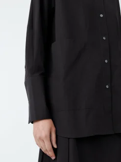 Discount Studio Nicholson Beek Shirt Black Grape