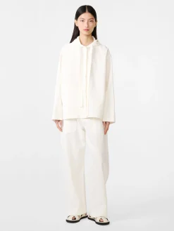 New Studio Nicholson Belleri Linen Jacket Milk