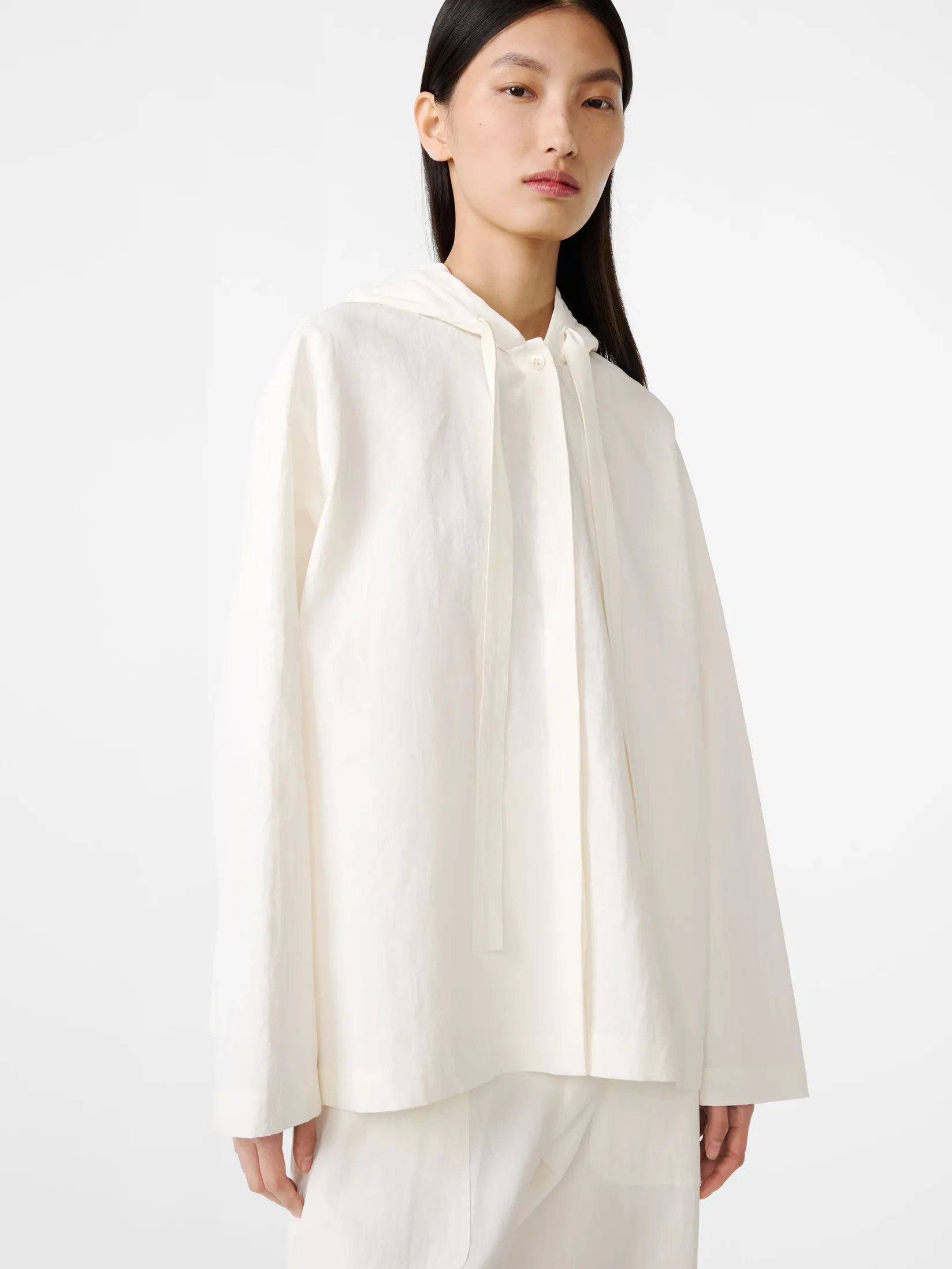 New Studio Nicholson Belleri Linen Jacket Milk