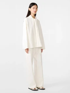 New Studio Nicholson Belleri Linen Jacket Milk