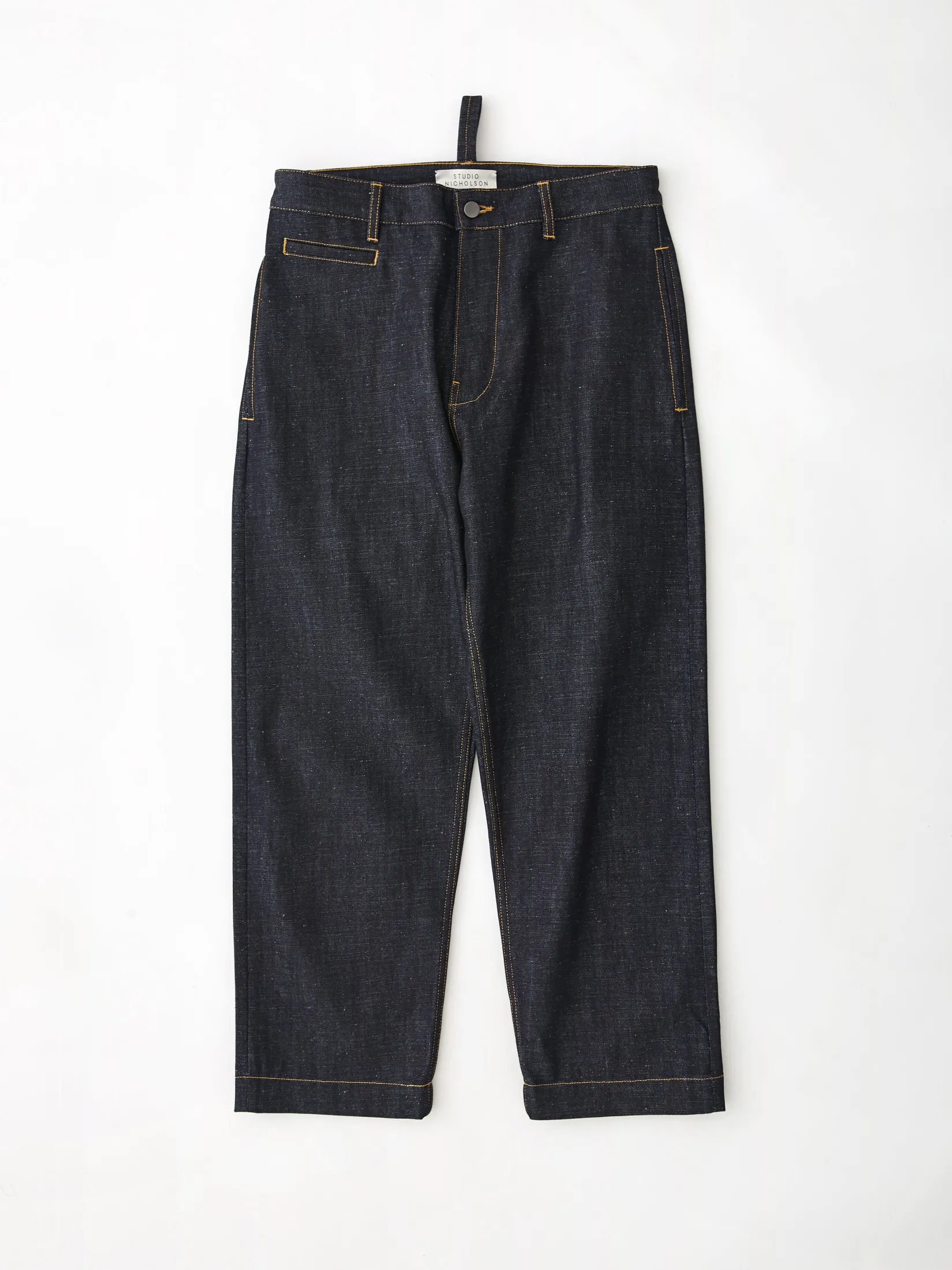 Best Studio Nicholson Bill Denim Pant Indigo