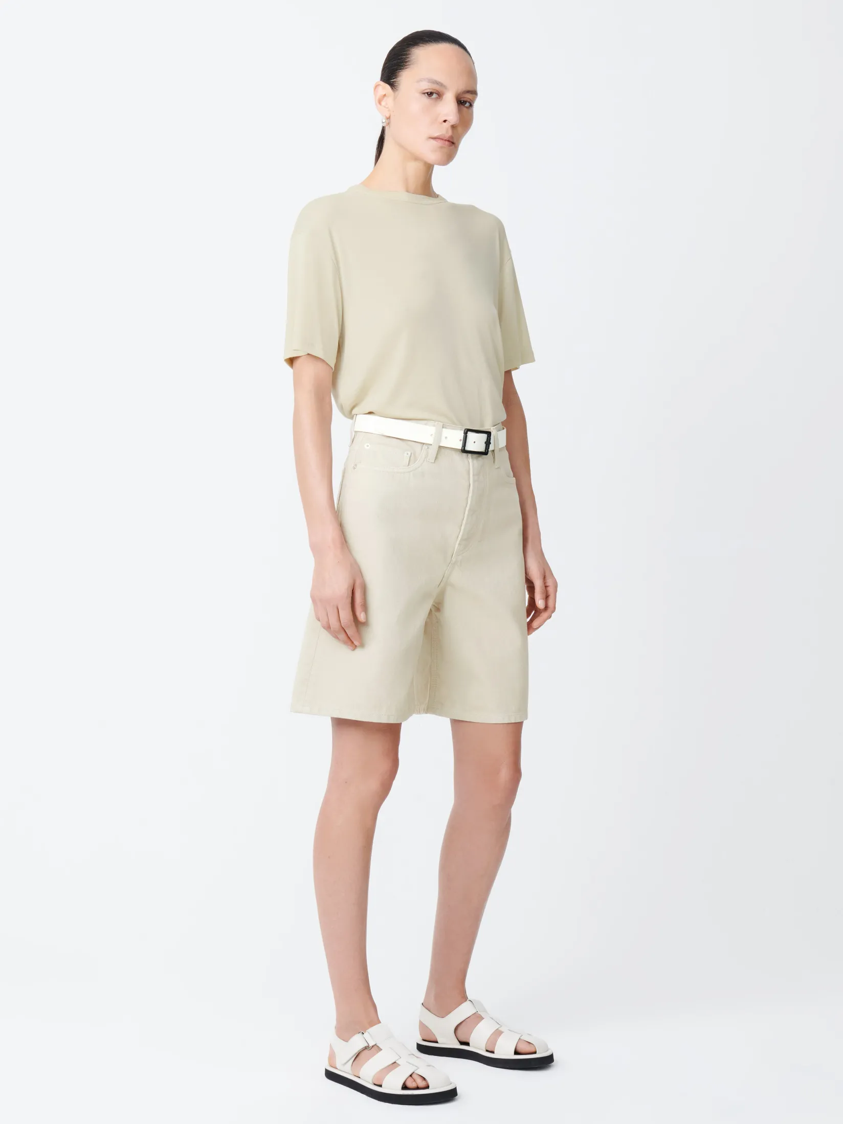 Outlet Studio Nicholson Bode Denim Short Dove