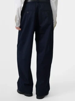Outlet Studio Nicholson Bosworth Twill Pant Darkest Navy