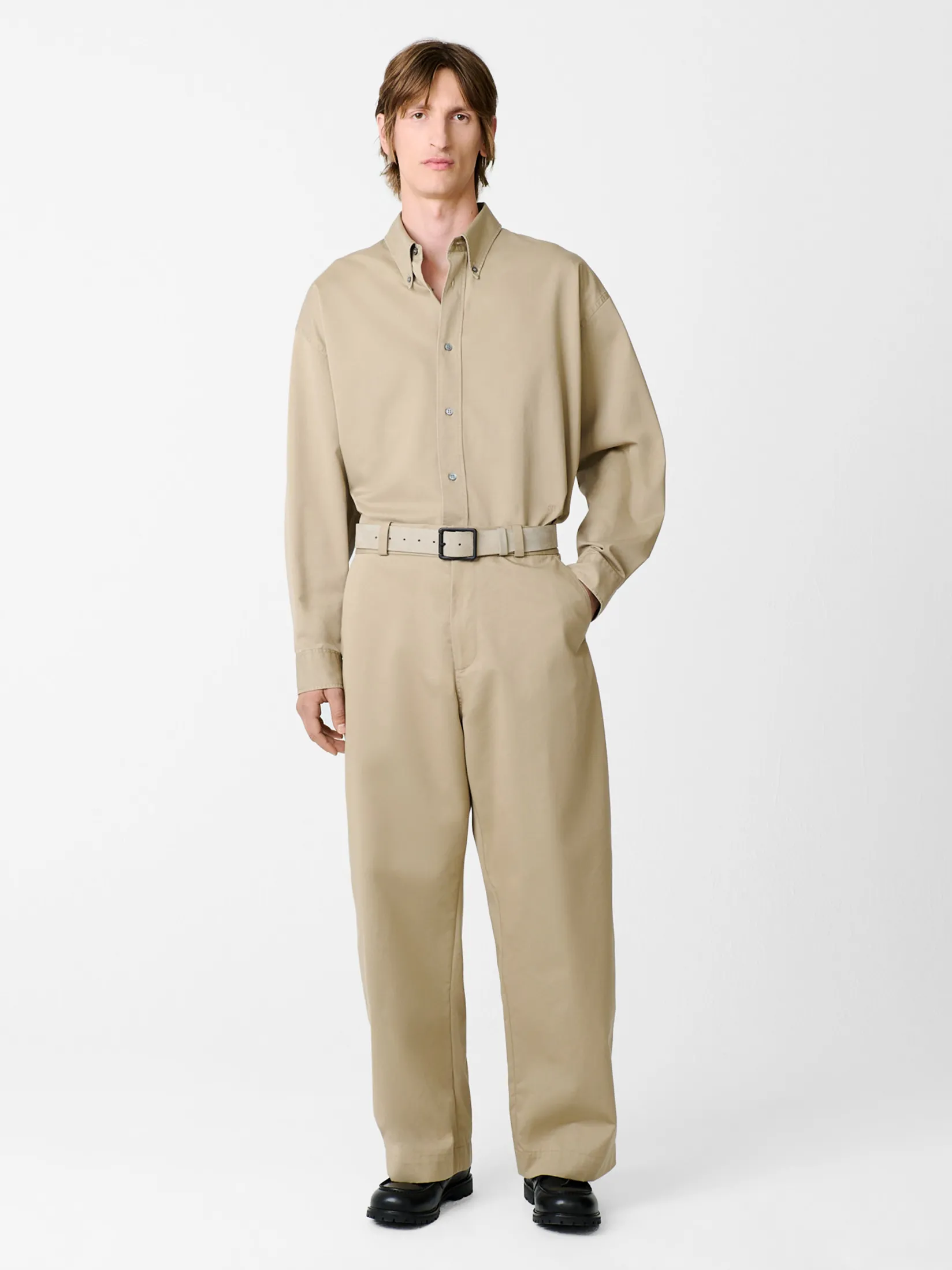 Discount Studio Nicholson Bosworth Twill Pant Parcel