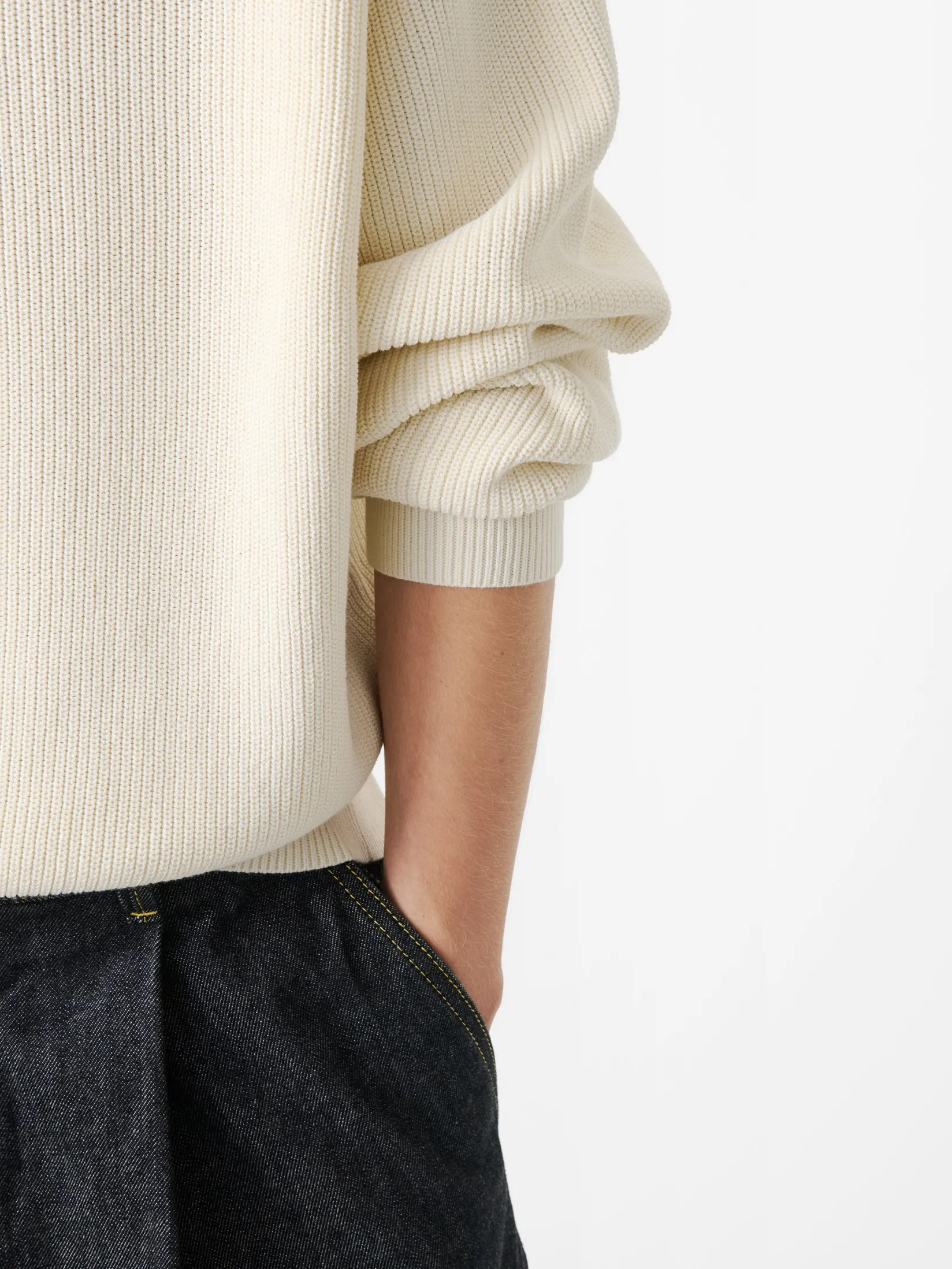 Fashion Studio Nicholson Bourne Knit Parchment