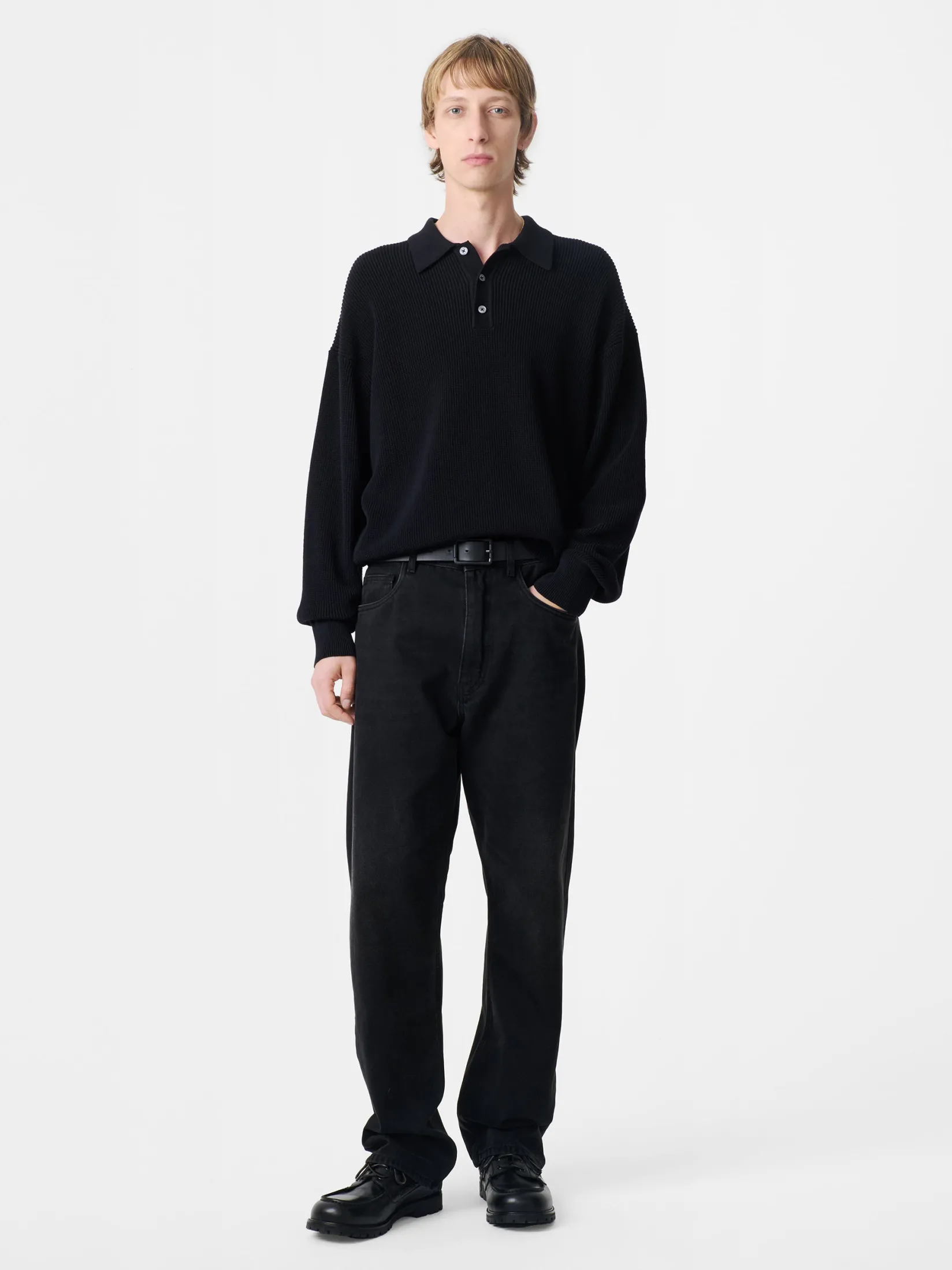 Hot Studio Nicholson Bourne Knit Darkest Navy