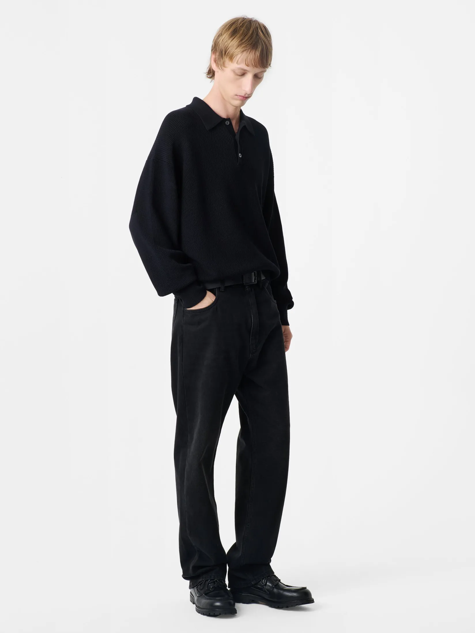Hot Studio Nicholson Bourne Knit Darkest Navy