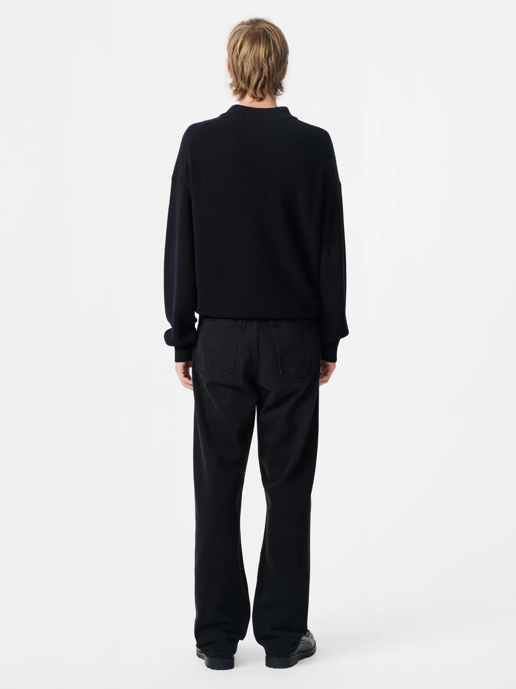 Hot Studio Nicholson Bourne Knit Darkest Navy