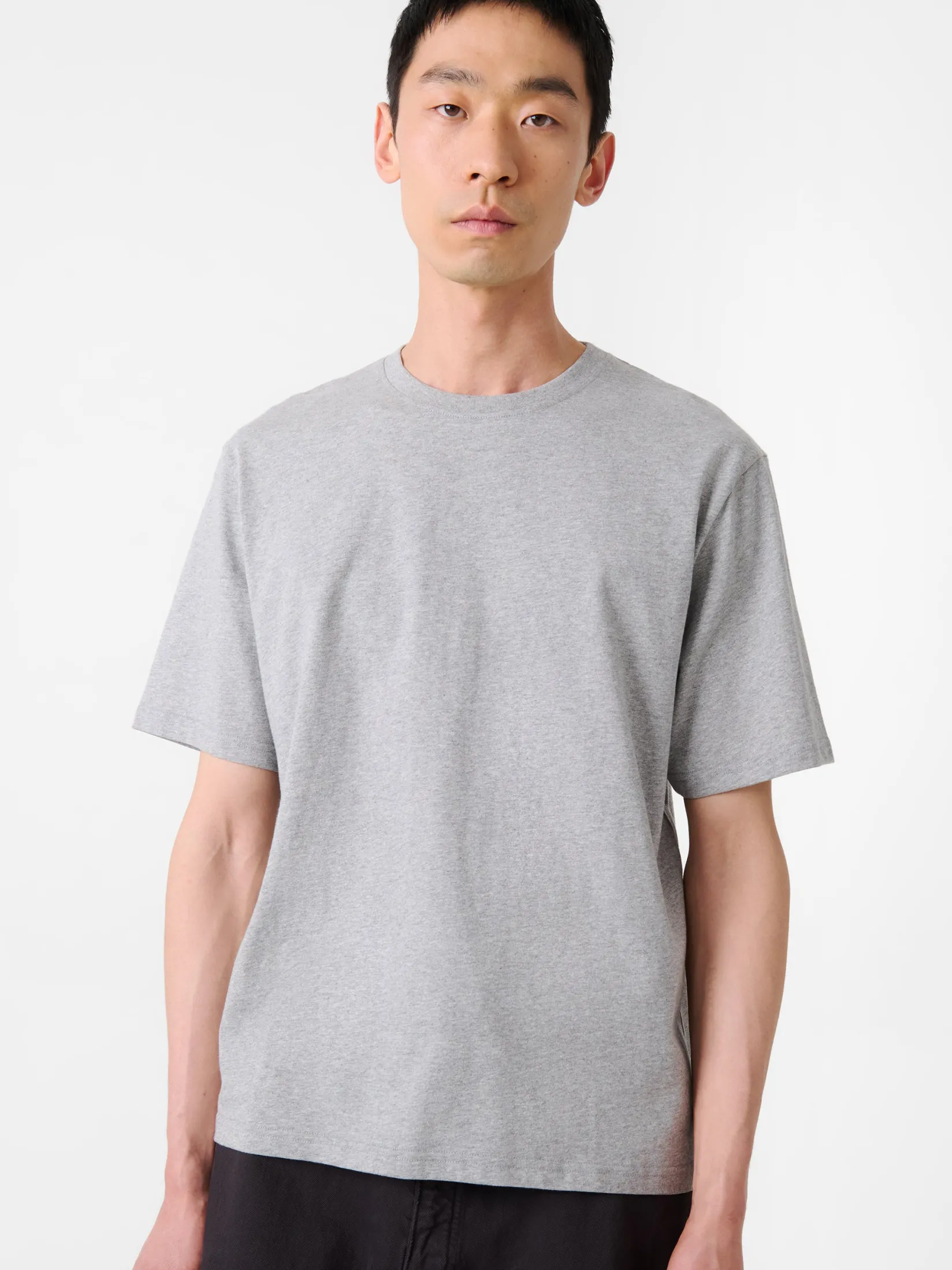 Online Studio Nicholson Bric T-Shirt Grey Marl