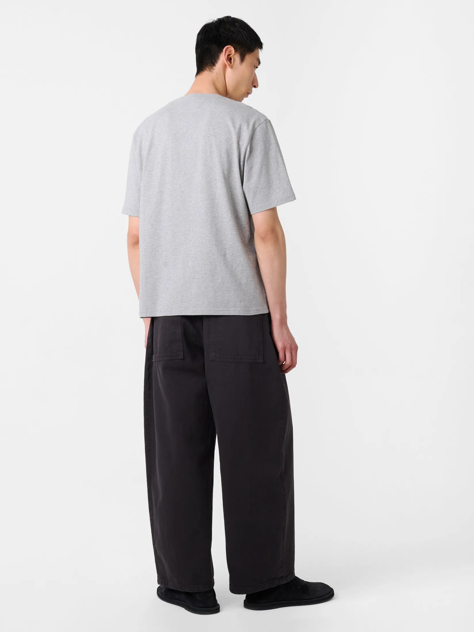 Online Studio Nicholson Bric T-Shirt Grey Marl