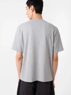 Online Studio Nicholson Bric T-Shirt Grey Marl
