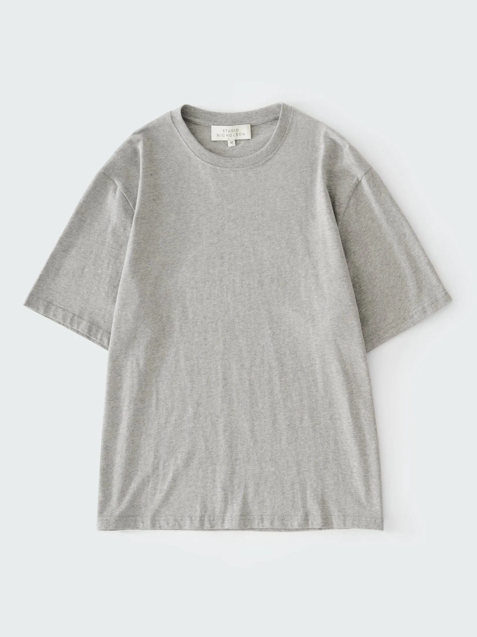 Online Studio Nicholson Bric T-Shirt Grey Marl
