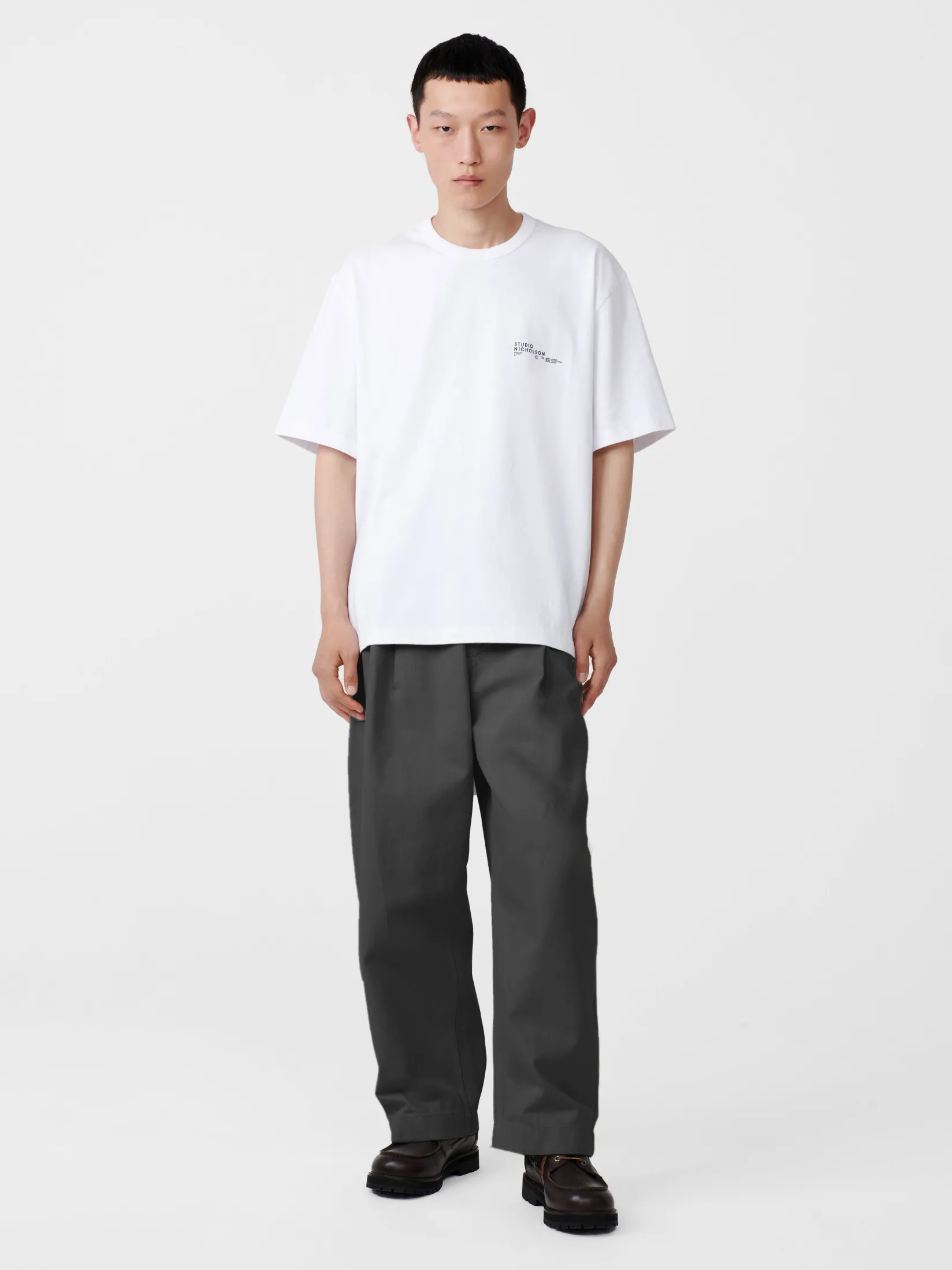Outlet Studio Nicholson Bridges Denim Pant Tarmac Grey