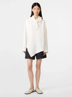 Best Studio Nicholson Bute Linen Top Parchment