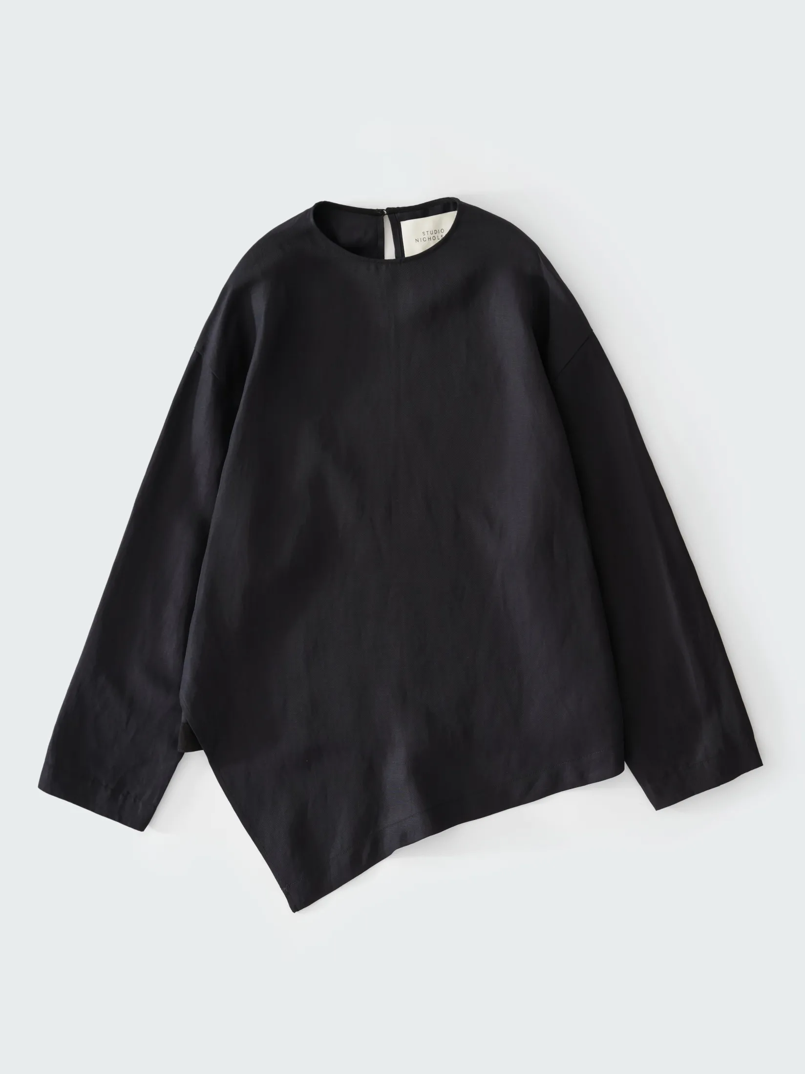 Sale Studio Nicholson Bute Linen Top Darkest Navy