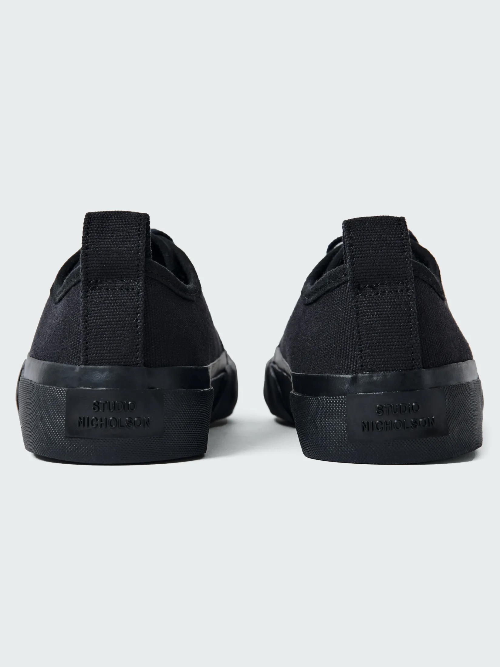 Clearance Studio Nicholson Byrd Canvas Shoe Darkest Navy