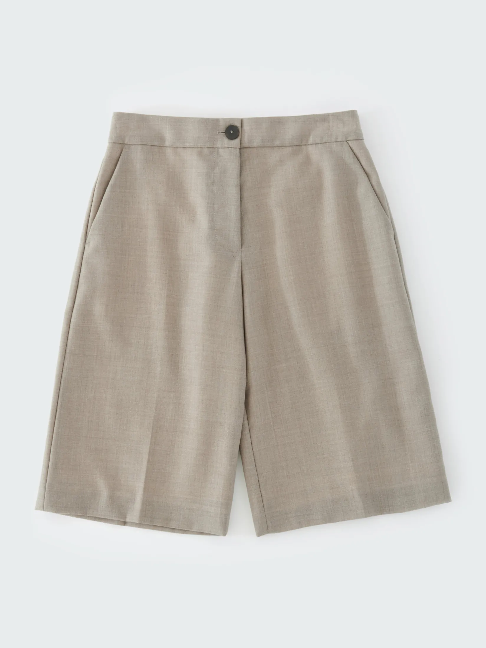 New Studio Nicholson Cabra Tropical Wool Short Straw Melange