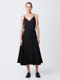 New Studio Nicholson Centro Skirt Black