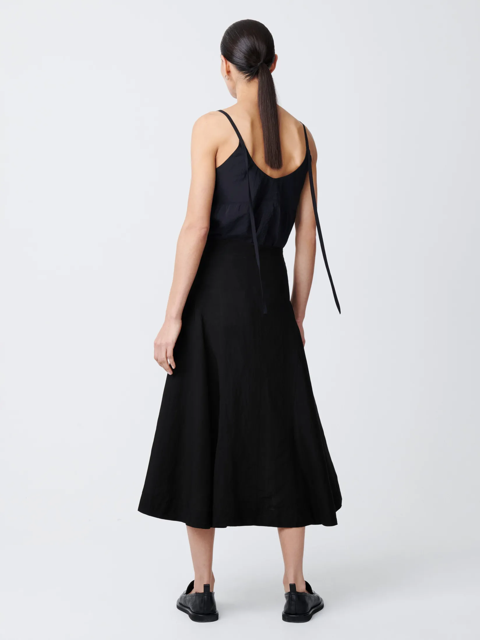 New Studio Nicholson Centro Skirt Black