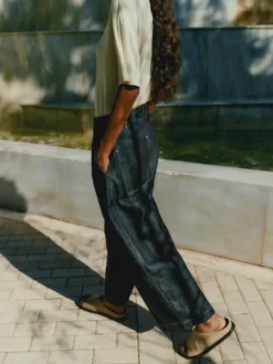 Best Studio Nicholson Chalco Denim Pant Raw Indigo