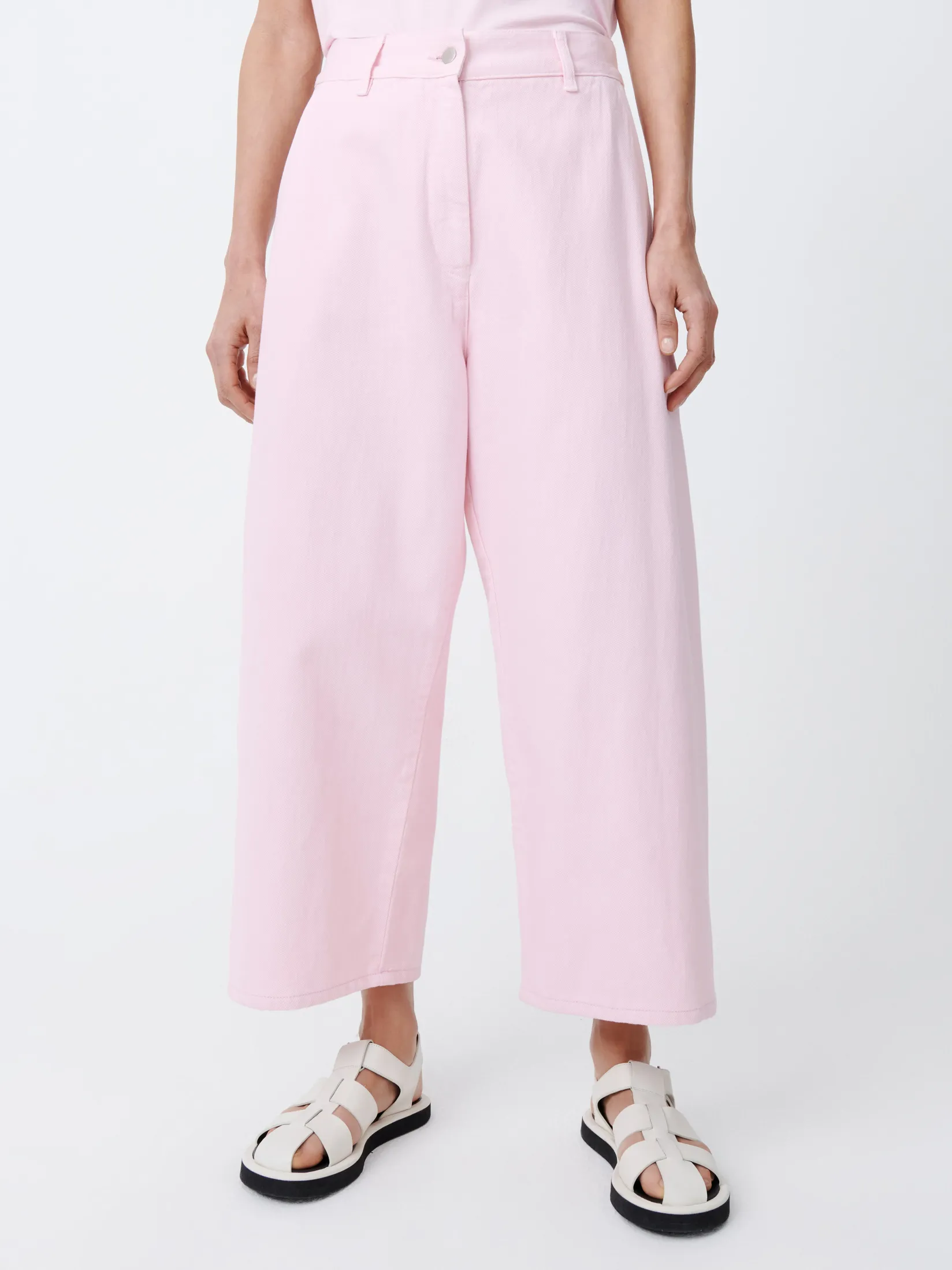Outlet Studio Nicholson Chalco Denim Pant Miami Pink