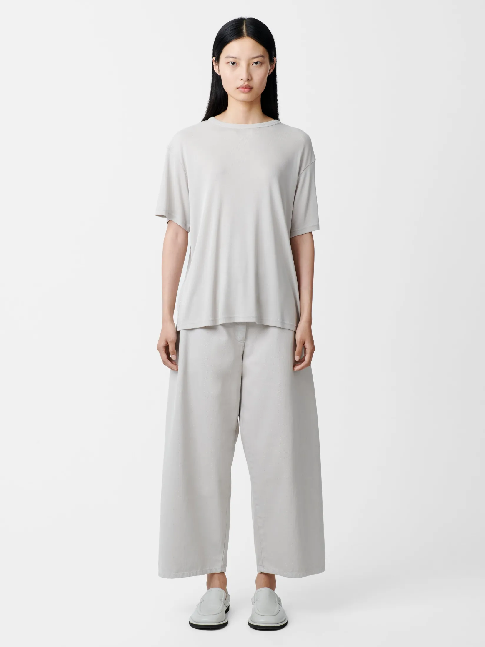 Outlet Studio Nicholson Chalco Denim Pant Bone Grey