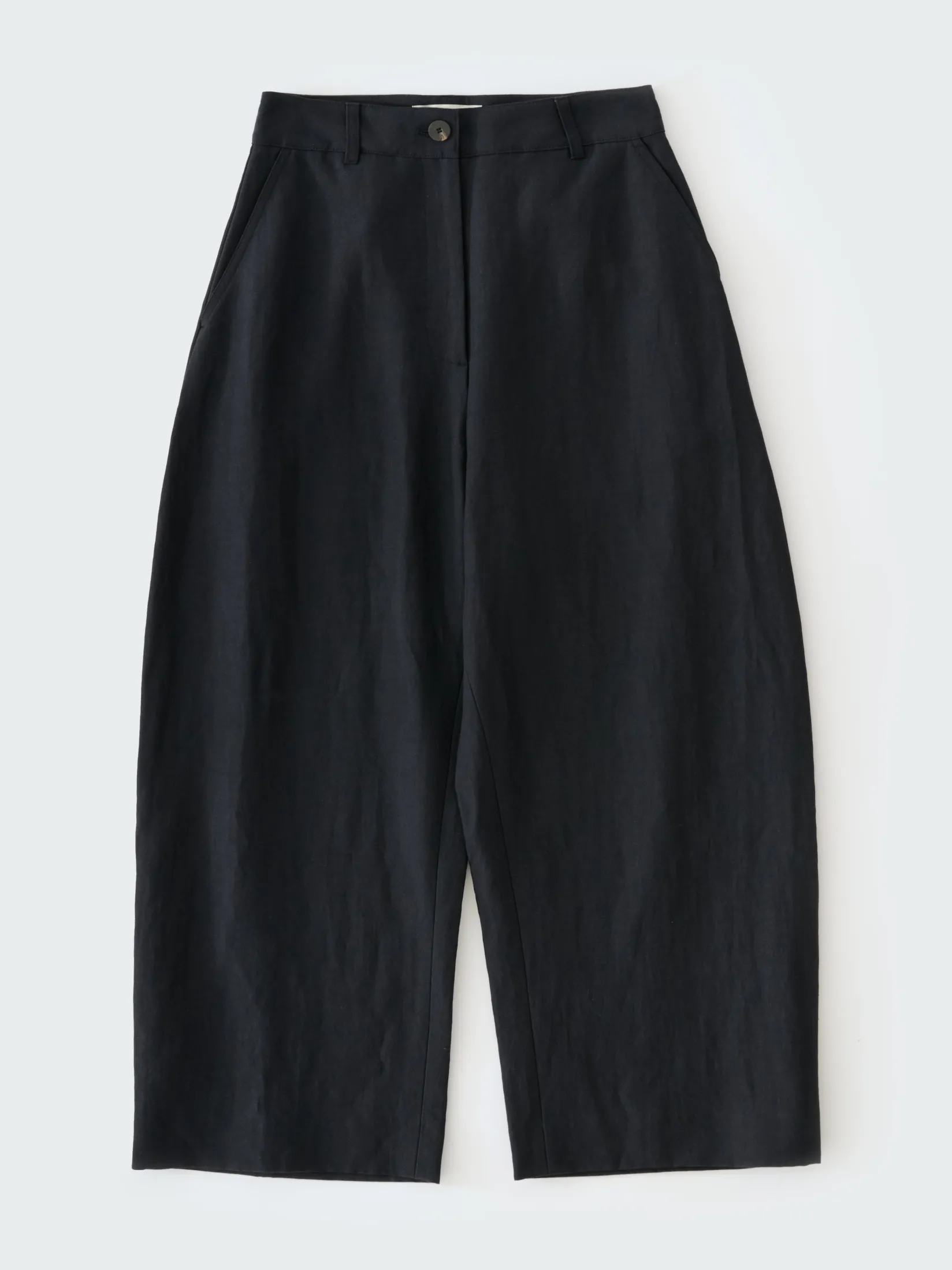 Outlet Studio Nicholson Chalco Linen Blend Pant Darkest Navy