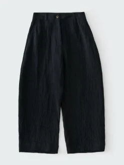 Hot Studio Nicholson Chalco Linen Pant Darkest Navy