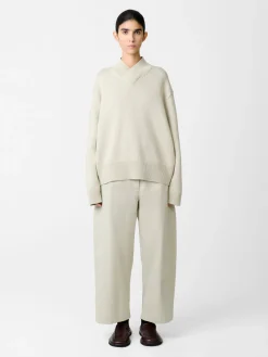 Fashion Studio Nicholson Chalco Twill Pant Pebble