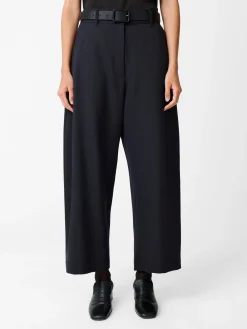 Hot Studio Nicholson Chalco Wool Pant Darkest Navy