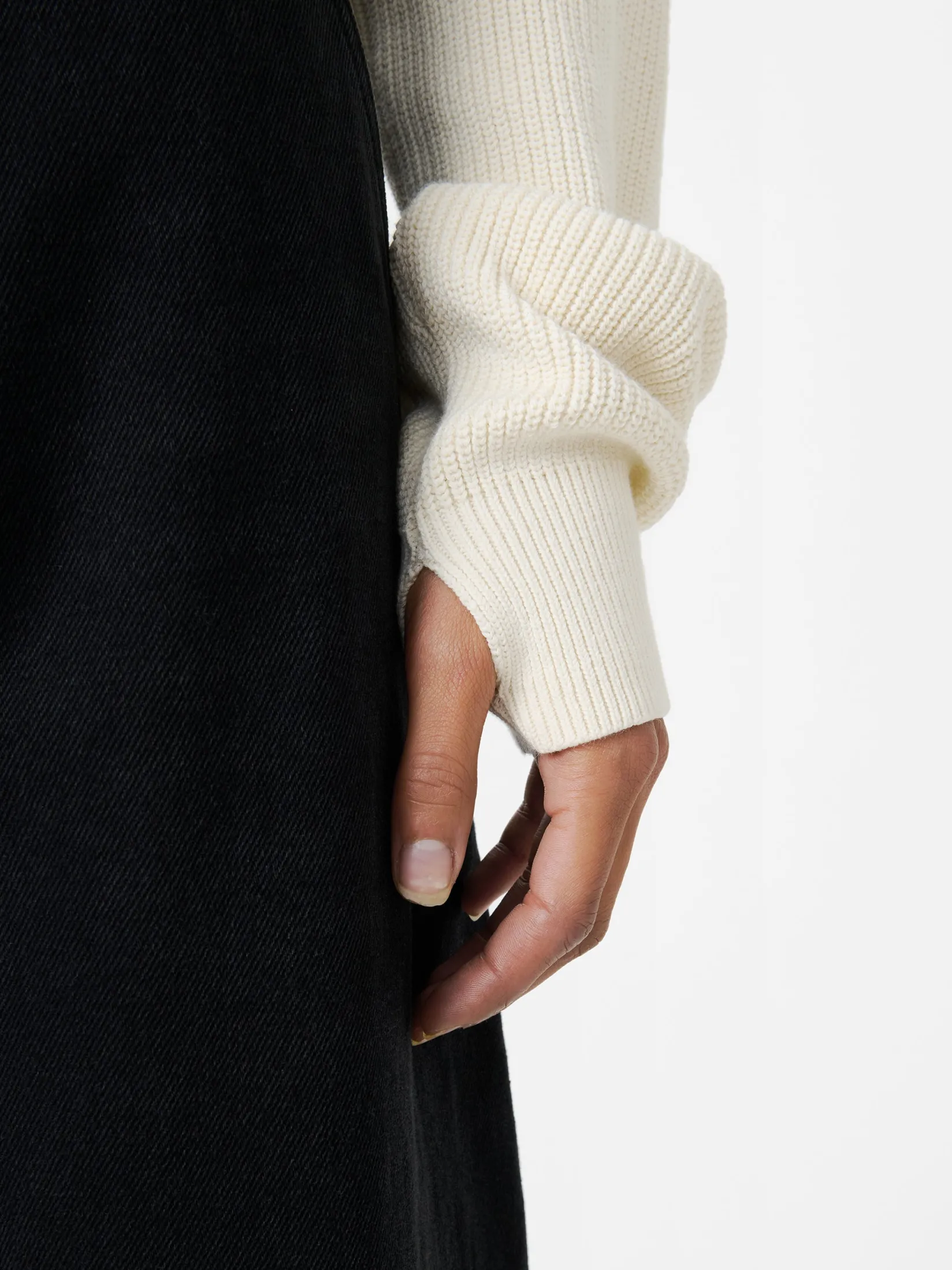 Best Studio Nicholson Chesapeake Knit Parchment
